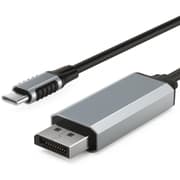 COTECi OF-014 Type-C to DisplayPort 1.4, 4K 60Hz Cable 1.8M - Gray product image