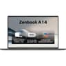 ASUS Zenbook A14 (2024) UX3407RA Copilot+ PC NEW Snapdragon X Elite 78 12-Cores AI-Powered up to 18 hours Ultra -Lightweight 980g w/ Dedicated Copilot Key & OLED - Iceland Gray product thumbnail 1