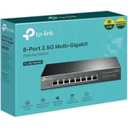 TP-Link TL-SG108-M2 - 8 Port Multi-Gigabit Unmanaged Network Switch, Ethernet Splitter, 2.5G Bandwidth, Plug & Play Desktop/Wall-Mount Fanless Metal Design product image