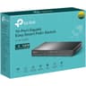 TP-Link TL-SG1210MPE, 8 Port Gigabit PoE Switch, Easy Smart Managed, 8 PoE+ Ports @123W, w/ 2 Uplink Gigabit Ports + 1 Combo SFP Slot, QoS, Vlan, IGMP & LAG product thumbnail 1