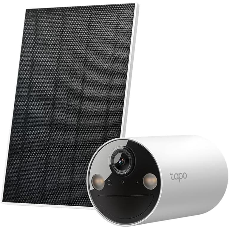TP-Link Tapo C410 KIT Wire-Free Solar-Powered Security Camera, Indoor/Outdoor, Color Night Vision, Person/Pet/Vehicle Detection, 2.4GHz Wi-Fi