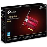 TP-Link 10-Gigabit PCI Express Network Adapter, CAT6A Ethernet Cable, Low-Profile and Full-Height Brackets, Supports Windows 11/10/8.1/8/7, Windows Servers 2019/2016/2012 R2, Linux product image