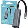 TP-Link UE302C USB Type-C to 2.5 Gigabit Ethernet Network Adapter, SuperSpeed USB 3.0 Type-C, Multi-Gigabit Connection, Plug and Play, Universal Compatibility, Scratch Resistant, Self-Storage product thumbnail 1