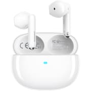 UGREEN WS201 HiTune H5 Headphone Semi-in-ear Earphone, Bluetooth 5.3, 4 Mics Noise Cancelling Headset, 26H Play Time Fast Charging, 13.6mm Large Driver, Lightweight IPX5 Waterproof Game Mode - White product image