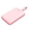 WIWU Wi-P024 10000mAh Magnetic Wireless Charging Power Bank PD 20W Fast Charging Battery Pack with Built-in Cable - Pink product thumbnail 1