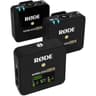RODE Wireless Go II Dual Channel Wireless System with Built-in Microphones with Analogue and Digital USB Outputs, Compatible with Cameras, Windows and MacOS computers, iOS and Android phones - Black product thumbnail 1