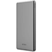 WiWU Wi-P013 Slim Series Ultra Slim Portable Power Bank 10000mAh 22.5W With LED Light Indicator - Gray product image