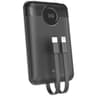 WiWU Wi-P022 Galaxy Power Bank 22.5w, 10000mAh Fast Charging, with Dual Built-in charging cable Type-C + Lightning - Black product thumbnail 1