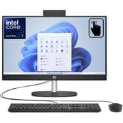 HP All-in-One 27-cr1006ne PC (2024) NEW Intel Core Ultra 7 12-Cores w/ 27" IPS Full HD 99% sRGB Touch Display & DDR5 Memory - Black product image