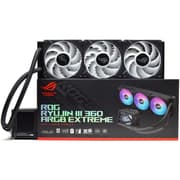 ASUS ROG RYUYJIN III 360 ARGB Extreme All-in-one AIO CPU Liquid Cooler For AMD Ryzen & Intel , Asetek Gen8 V2 Pump; high Airflow & Static Pressure Magnetic Fans , Black product image
