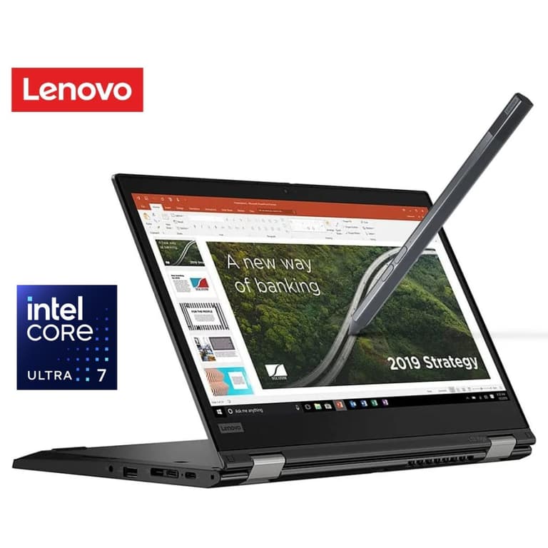 Lenovo ThinkPad L13 2-in-1 Gen 5 (2024) Intel Core Ultra 7 12-Cores w/ Intel® AI Boost & Touch Screen & 3 Years Warranty - Black