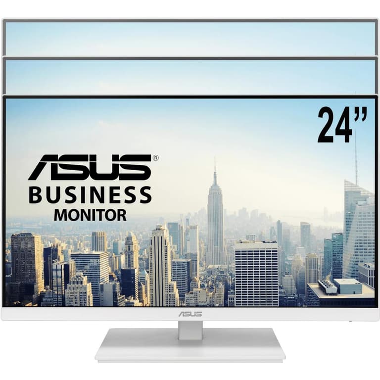 ASUS VA24EQSB-W Business 24” IPS FUll HD 75Hz Adaptive Sync,Low Blue Light, Flicker Free w/ HDMI, DisplayPort & VGA , USB Hub & Speakers & Adjustable Stand