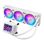 ASUS ROG RYUYJIN III 360 ARGB Extreme All-in-one AIO CPU Liquid Cooler For AMD Ryzen & Intel , Asetek Gen8 V2 Pump; high Airflow & Static Pressure Magnetic Fans , White product image