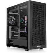 Thermaltake AX500 Full Tower PC Case, 4x 140mm CT140 Pre-Installed Fans, Up to 420mm Radiator & 14x Fan Support, Dust Filters, Steel & Tempered Glass Panels, SPCC Material, Black product image