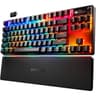 SteelSeries Apex Pro TKL Gen 3 Wireless Mechanical Gaming Keyboard, OmniPoint 3.0 Adjustable HyperMagnetic Switches, Double Shot PBT Keycaps, US English Layout, Wireless Connectivity, Black product thumbnail 1