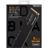 WD BLACK SN850X 8TB NVMe Gen4 PCIe M.2 2280 SSD Internal Solid State Drive up to 7,200MB/s product thumbnail 1