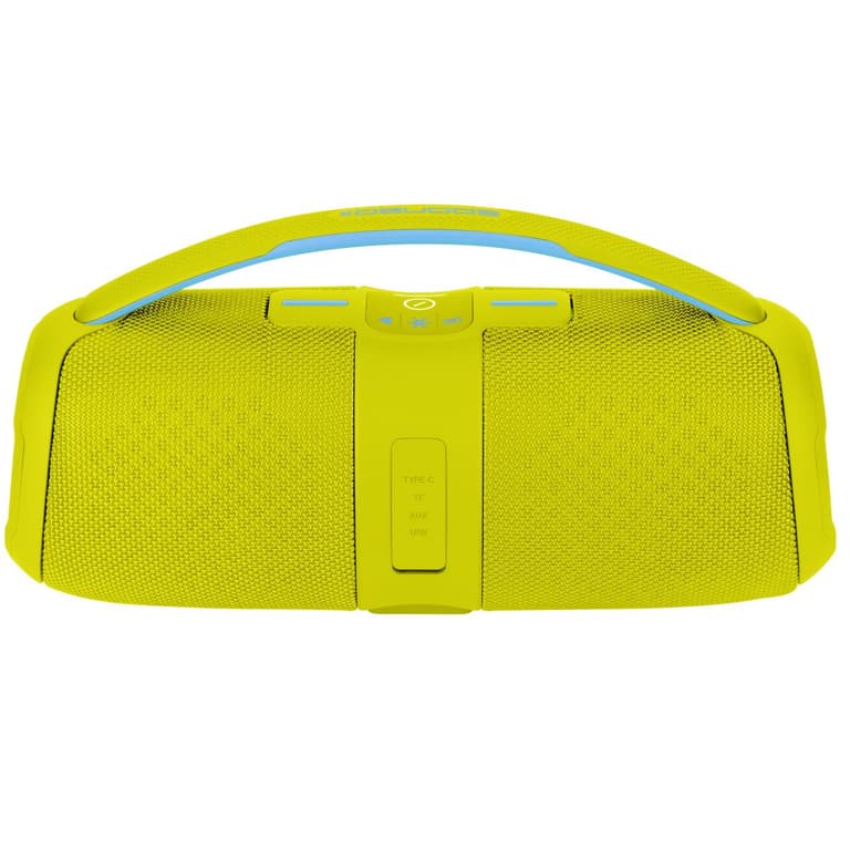 SOONBOX S5300 Bluetooth Speaker,20W, IPX6, Bluetooth, TF card, FM, USB, AUX, TWS, 6-8 Hours Battery - Yellow