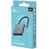 TP-Link UH3020C USB Type-C 3 in 1 Hub, USB 3.0, 5Gbps Data Transfer, USB A, HDMI 4K@60Hz, 100W PD 3.0 Fast Charging, Expand Connections, Self-Storage, Braided Cable, Plug&Play, Easy to use product thumbnail 1