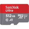 SanDisk 512GB Ultra microSDXC UHS-I Memory Card Up to 150 MB/s C10, U1, Full HD, A1, Micro SD Card product thumbnail 1