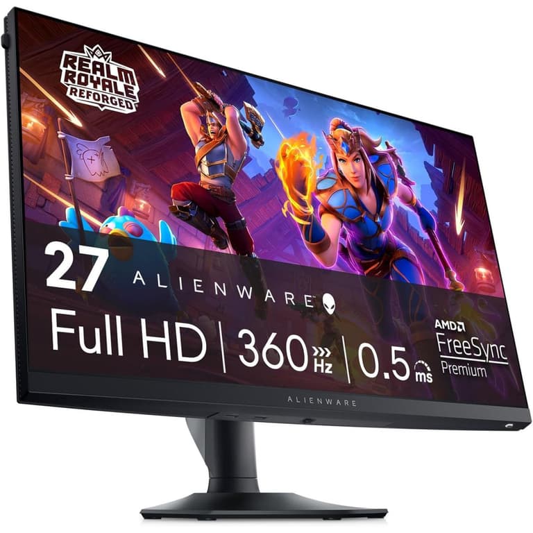 Dell Alienware AW2724HF 27" Full HD Fast IPS 360Hz (OC) HDR10 0.5 ms 1.07 Billion Colors 100% sRGB 95% DCI-P3 Adaptive-Sync 1x HDMI 2x DP & USB Hub