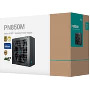 Deepcool Gamer Storm PN850M 850w 80+ Gold Fully Modular ATX 3.1 + PCI-E 5.1 Active PFC + Full Bridge SRC LLC + DC to DC, Japanese Capacitor, FDB Fans, 120mm Fan Size, Black product image
