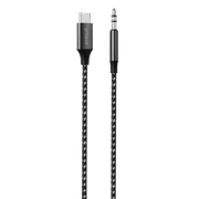 Proove SoundMesh Type-C to 3.5mm AUX Cable, Hi-Fi audio system support, tear resistant, standard length 1M product image