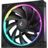 DeepCool FL12 120mm Case Fans, 2150 RPM Fan Speed, 55 CFM Fan Airflow, Fluid Dynamic Bearing Type, 4-Pin PWM Fan Connector, Addressable RGB LED, Single Pack, Black product thumbnail 1