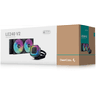 DeepCool LE240 V2 Liquid CPU Cooler, 240mm Radiator, 2x 120mm Pre-Installed ARGB Fan, 2100 RPM Fan Speed, 75.89 CFM Fan Airflow, Hydro Bearing Type, Anti-Leak Technology, Black product thumbnail 1