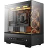 DeepCool CH690 DIGITAL Mid Tower w/ Semi-Glass Panel & Digital Display For Real-Time Monitoring Support 420mm Radiator & Rear Connector , Black product thumbnail 1