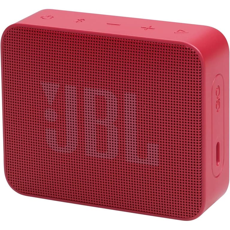 JBL GO Essential 2 Portable Bluetooth Speaker with Original Pro Sound, up to 5 Hours Battery Life, with IP67 Waterproof Design, Red