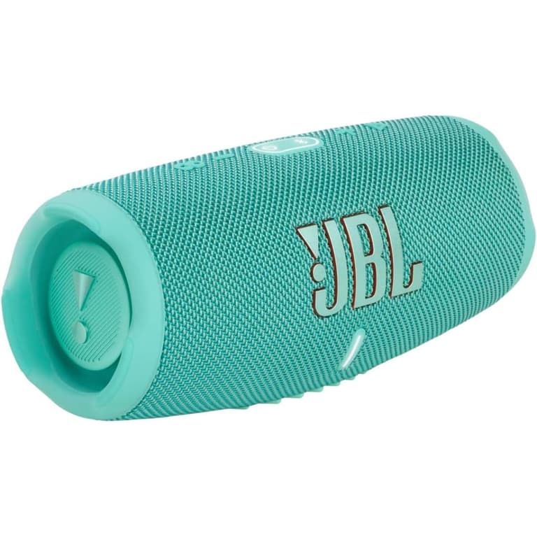 JBL CHARGE 5 - Portable Waterproof (IP67) Bluetooth Speaker with Power bank USB Charge out, 20 hours playtime, JBL Party boost - Teal