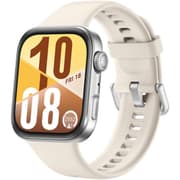 HUAWEI WATCH FIT 4 Smart Watch, 1.82" Display,100+Sports modes, Fitness Tracker, Emotional Wellbeing Assistant, up to 10 Day Battery Life, iOS & Android, Huawei Care+, White product image