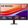 LG 27U421A 27" 1500R Curved Full HD 100Hz HDR10, 3-Side Borderless, LG Switch App, HDMI, USB Type-C 15W PD, Tilt Slim Stand, Black product thumbnail 1