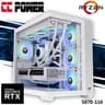 CC Power 5070-116 Gaming PC NEW 9Gen AMD Ryzen 9 9900X3D 12-Cores w/ Nvidia RTX 5070 12GB DDR7 & DDR5 Memory & Liquid Cooler product thumbnail 1