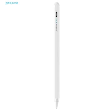 Proove Magic Wand ASP-01 Active Version Stylus for Students & Office Work USB-C Charging, Active working time 9 hours- White