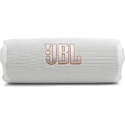 JBL Flip 7 Portable Bluetooth 5.4 Speaker, 25 W RMS for Woofer, 10 W RMS for Tweeter, Lossless Audio Playback, Waterproof, Dustproof, & Drop-Proof 16Hrs of Playtime , White product image
