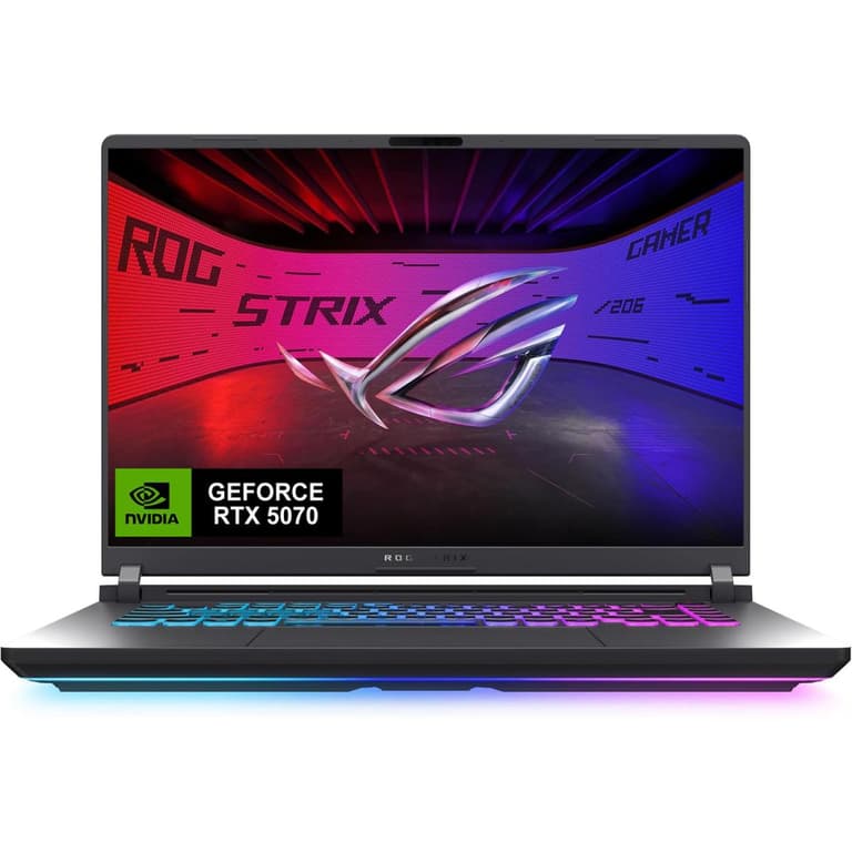 ASUS ROG Strix G16 (2025) G615JPR 14Gen Intel Core i7 14650HX 16-Cores w/ Nvidia RTX 5070 8GB DDR7 & IPS 165Hz Display - Eclipse Gray