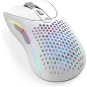 Glorious Gaming - Model D 2 Wireless Ergonomic Mouse, Superlight 66g, up to 210 hr Battery Life, 26K Optical Sensor, 6 Programmable Buttons, 80 Million Clicks, FPS, MMO, MOBA, Battle Royale (White) product image