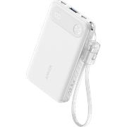 Anker A1257 10,000mAh Power Bank Built-in USB-C Cable Speedy 22.5W Charging with 2x USB-C & 1 USB-A Port for iPhone 15/14, Galaxy S23, iPad, AirPods, and More product image