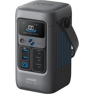 Anker SOLIX C200 DC 60.000mAH Power Bank Station, 192Wh Portable Power Station, LiFePO4 Battery, 200W Solar Generator, for Outdoor Camping, Traveling, and Emergencies