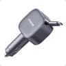 Anker USB-C Car Charger, 75W Max Ultra-Compact Type-C Fast Car Charger with Built-in Retractable Cable Car Adapter for iPhone 15/14 Series, Samsung S24/S23, MacBook Pro/Air, iPad, and More product thumbnail 1