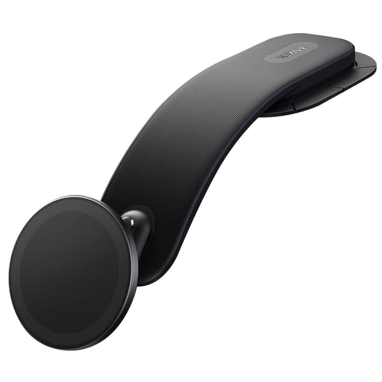 Anker Nano Detachable Car Mount, 360° Adjustable Car Phone Holder with Bracket and Magnetic Ring, For iPhone 16/15/14/13/12 Series, Samsung, and More (Magnetic Mount Only, Does Not Support Charging)