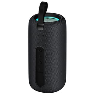 MCDODO BS-1410 Portable Speaker Bluetooth-Compatible Wireless Audio with Colorful Lights IPX4 Waterproof - Black