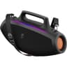 Skullcandy Barrel Bluetooth Boombox Speaker – Water-Resistant Wireless Portable Speaker, with LED Lightshow Mode, 12 Hour Battery, Multi-Link, & USB-C & USB-A Output Charging - Black product thumbnail 1