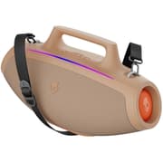 Skullcandy Barrel Bluetooth Boombox Speaker – Water-Resistant Wireless Portable Speaker, with LED Lightshow Mode, 12 Hour Battery, Multi-Link, & USB-C & USB-A Output Charging - Primer product image