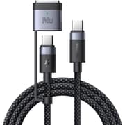 Mcdodo CA-0140 MagSafe 3 PD3.1 240w/140w, MagSafe Cable USB-C To USB-C Cable, Charging Cable PD3.1, Macbook Air Charging Cable, Macbook Pro Charging Cable, Apple iPhone 15 Pro Charging Cable - Black product image