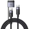 Mcdodo CA-0140 MagSafe 3 PD3.1 240w/140w, MagSafe Cable USB-C To USB-C Cable, Charging Cable PD3.1, Macbook Air Charging Cable, Macbook Pro Charging Cable, Apple iPhone 15 Pro Charging Cable - Black product thumbnail 1