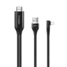 Mcdodo CA-6400 Lightning to HDMI 4K with USB Port HD Adapter TV Cable 2M 90 Degree for iPhone iPad product thumbnail 1