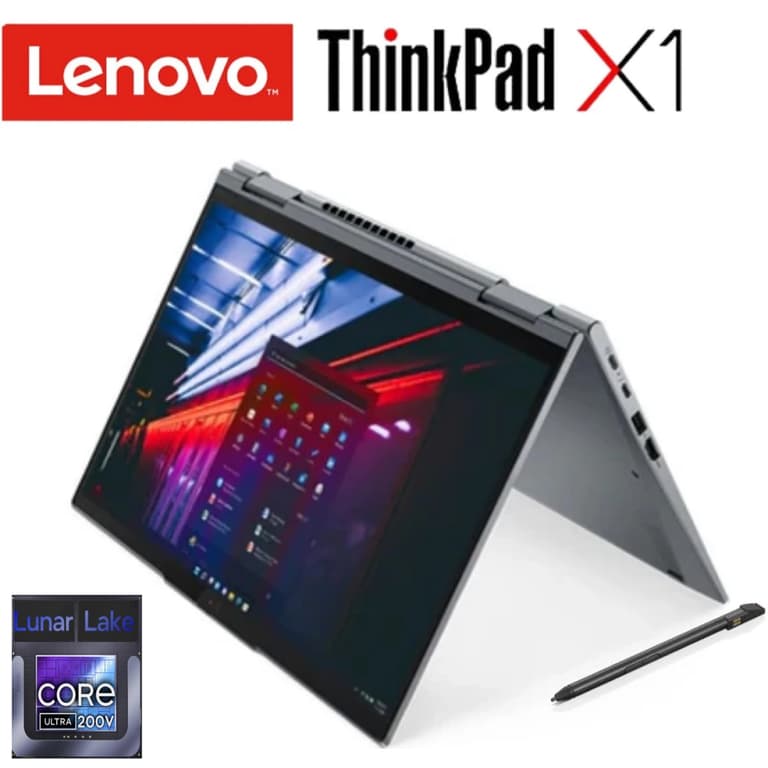 Lenovo NEW ThinkPad X1 2-in-1 Gen 10 Aura Edition (2025) Intel® Ultra 7 Gen II 258V 8-Core Copilot+ PC Premium Experience & Support Long Battery Life w/ Touch Screen & 3 Years Warranty