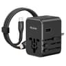 Mcdodo CP-3270 MDD G5 Series 45W 3 USB-C + 2 USB-A Universal Travel Power Adapter Charger with USB-C to USB-C Cable - Black product thumbnail 1